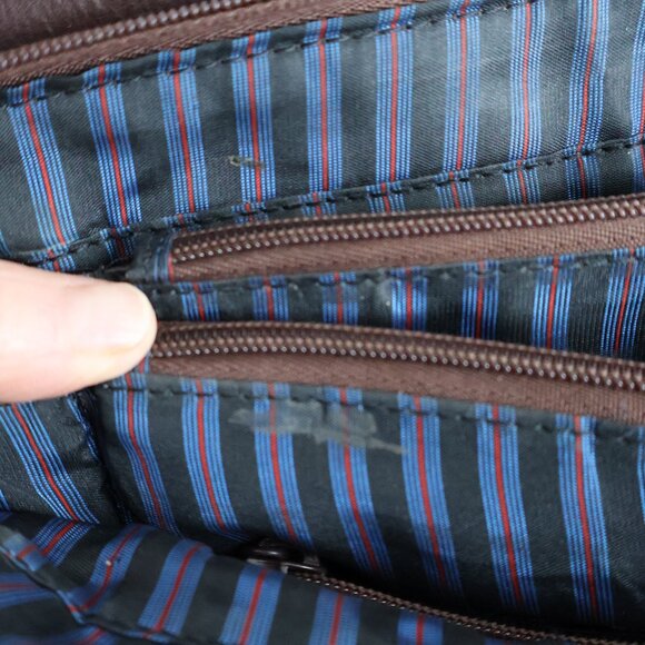 Dark Brown Bag - Genuine Leather - Shoulder Bag - Picture 10 of 16